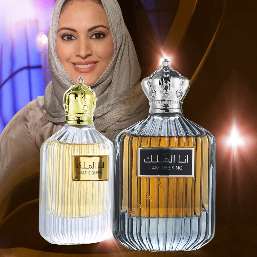 Perfume Príncipe Dubai Masculino e Feminino, 100ml, duradouro Colônia, Fresco, Flor de Deserto, Atraindo Perfumes Árabes, Original