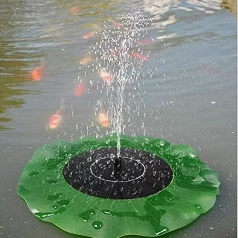 Mini fuente de agua Solar para piscina, estanque, cascada, decoración de jardín, baño de pájaros al aire libre, fuente alimentada por energía Solar, agua flotante