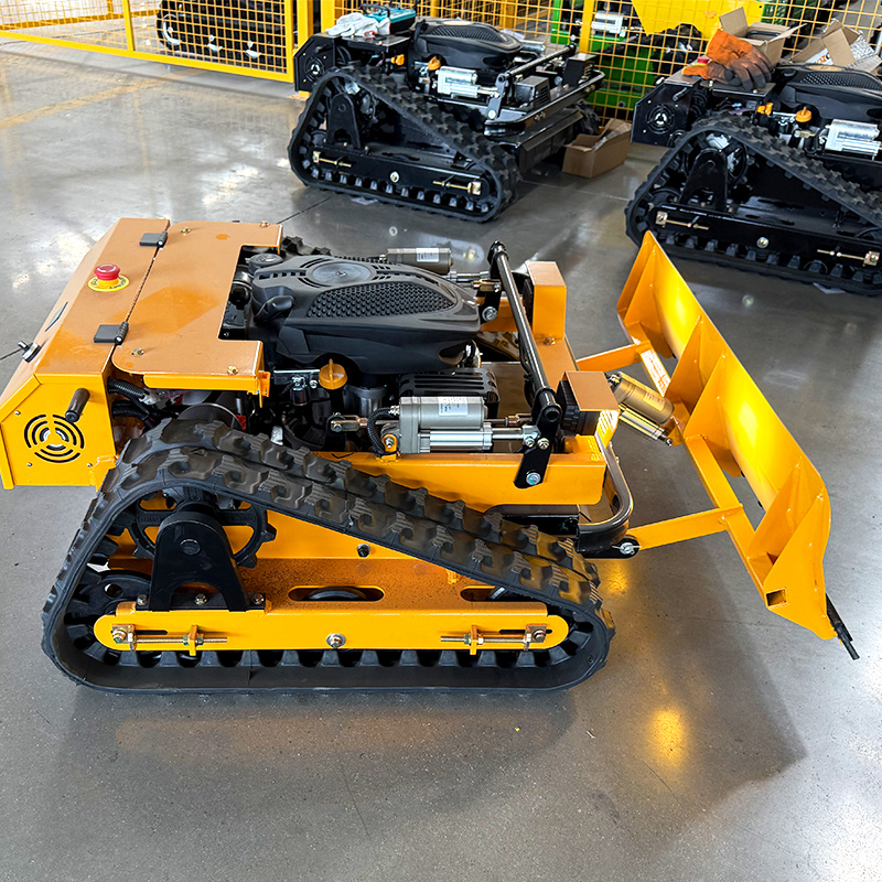 Aangepaste Hot Top Kleine Crawler Afstandsbediening Maaier Boerderij Grasmes Automatische Grasmaaier Robot Eenvoudig Commercieel Grasmaaien