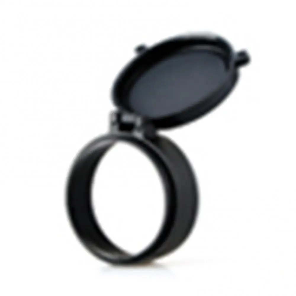 Cubierta de mira para RifleScope, tapa de mira para caza, funda a prueba de polvo, cubiertas de lentes ópticas abatibles hacia arriba, resorte rápido 25 64mm