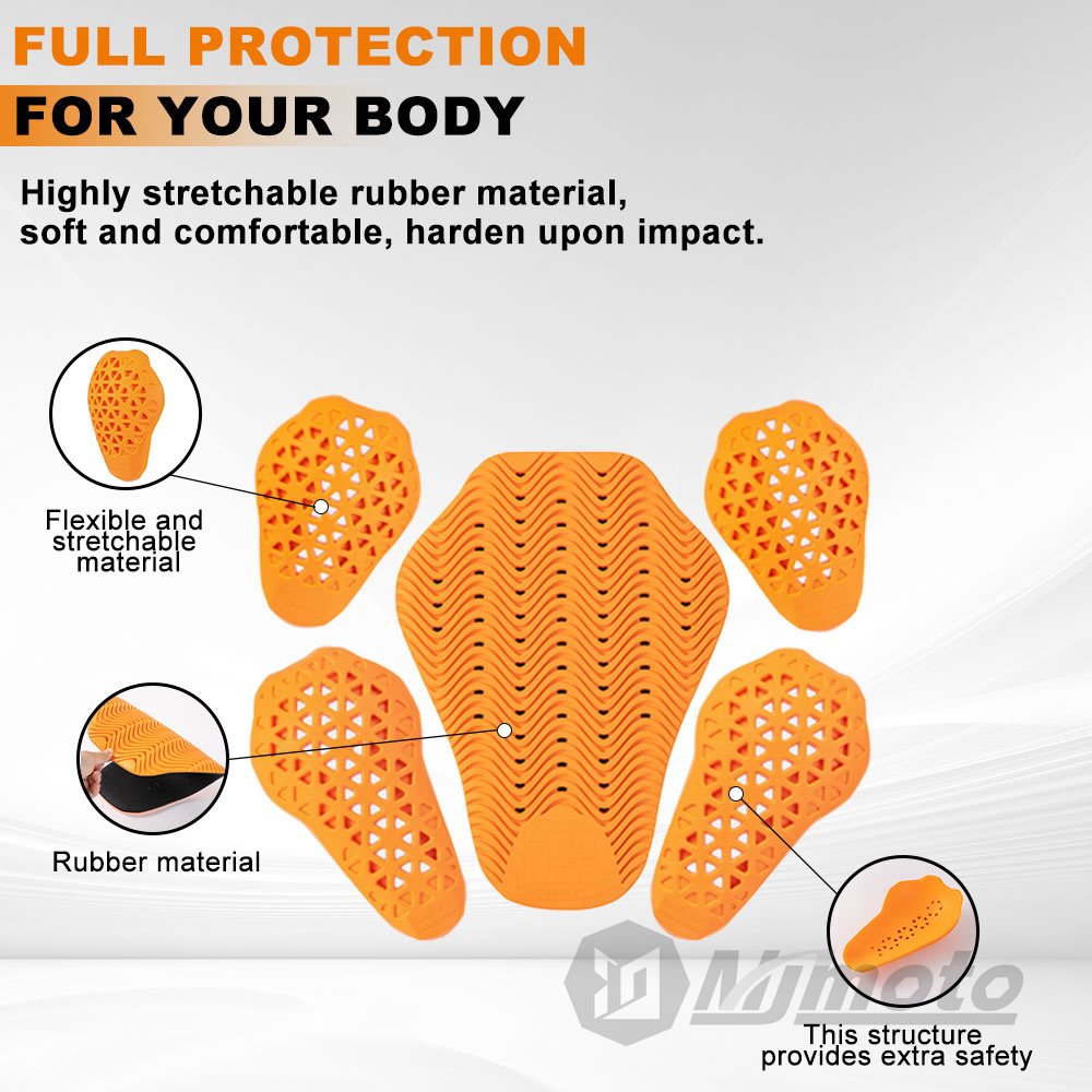 Equipo de protección CE para motocicleta, protección trasera, chaqueta de Motocross, Protector, hombreras, coderas, equipo de motocicleta