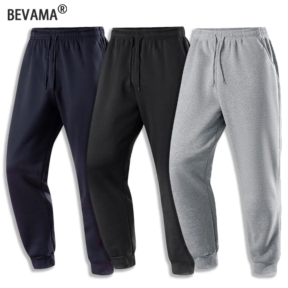 Calças esportivas de jogging masculinas outono inverno diariamente calças correndo corredores cintura elástica moletom moda roupas masculinas