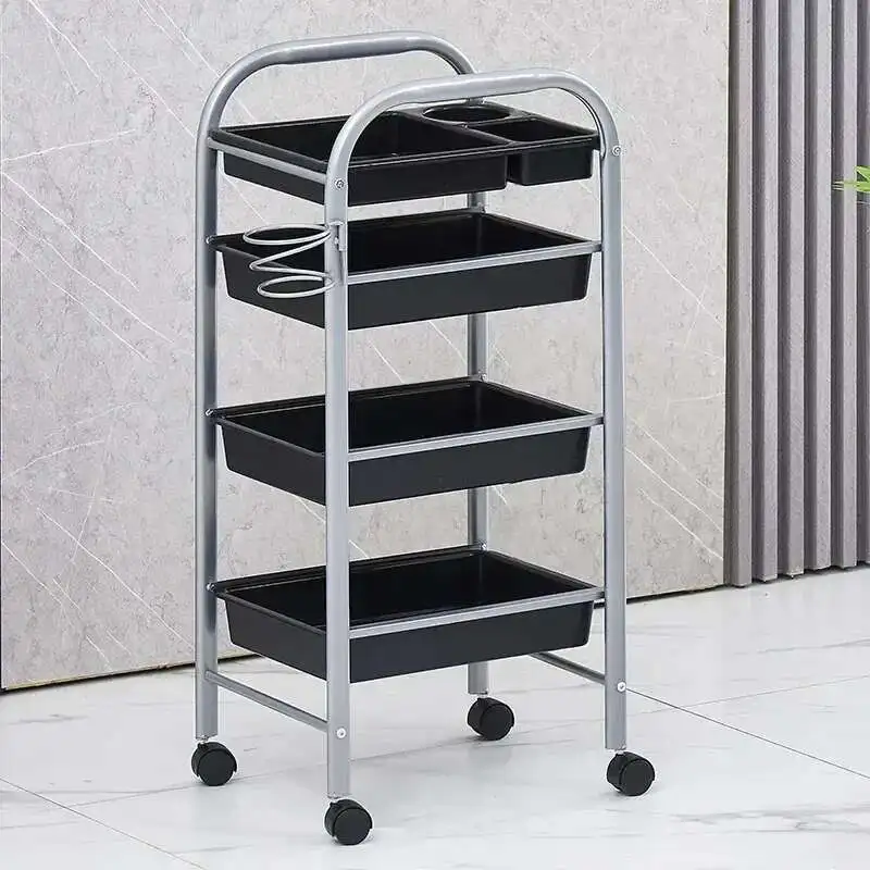 Wózek Wózek Estetyka Toaletka Zakupy Fryzjer Elegancki Fryzjer Organizer Carrello Estetista Spa Meble Pomocnicze