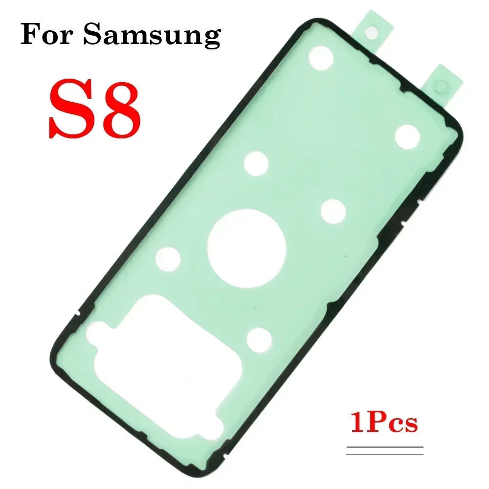 バックバッテリーステッカー粘着接着剤防水バックカバーステッカーサムスンギャラクシー S8 S9 S10 S20 注 8 9 10 20 プラスウルトラ +