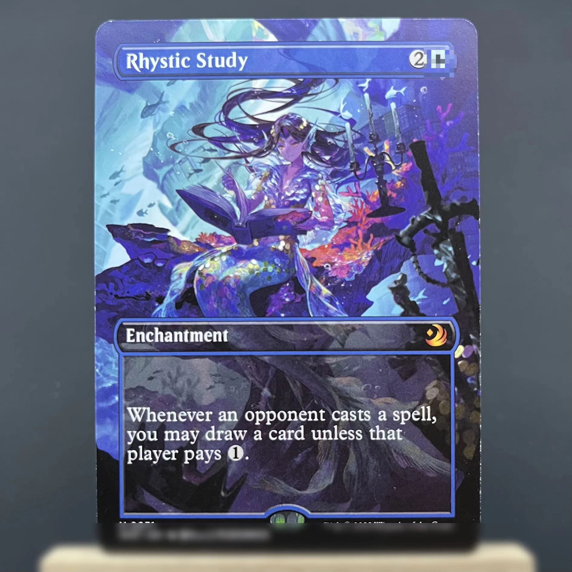 WOT LCC HOLO4-I03 Tcg-Proxy-Zauberkarten Rhystic Study Smothering Tithe Doubling Season Parallel Lives the Chalice of Gather