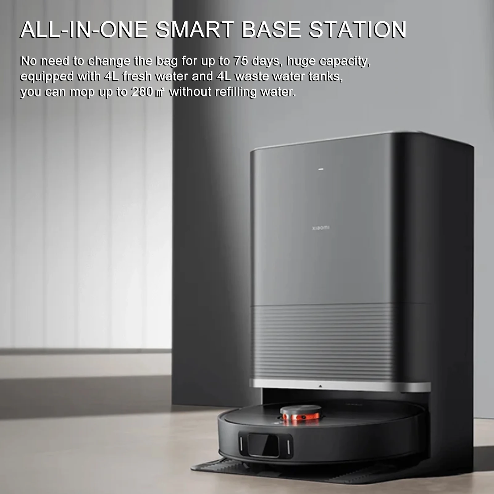 Global Version Xiaomi Robot Vacuum X20 Max Voice Control Automatic Dust Collection Whole House Scan Hair Liquid Cleaning