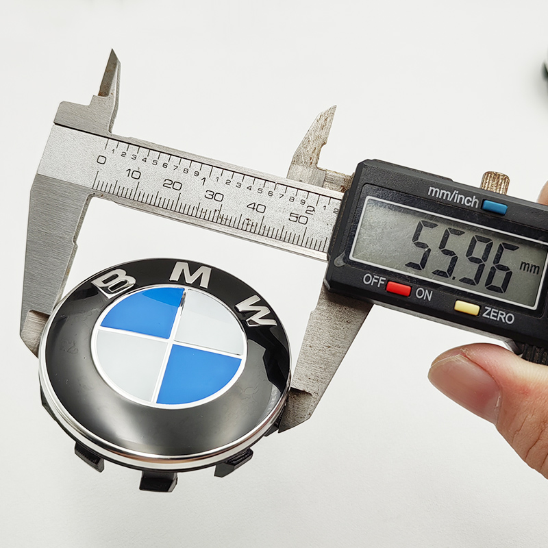 Centre de roue de voiture, 4 pièces, bleu blanc, 56MM 68MM, capuchons Hup, pour BMW E36 E39 E46 E60 E90 E90 F10 F30 G20 G21 G30 G11 F15 X5