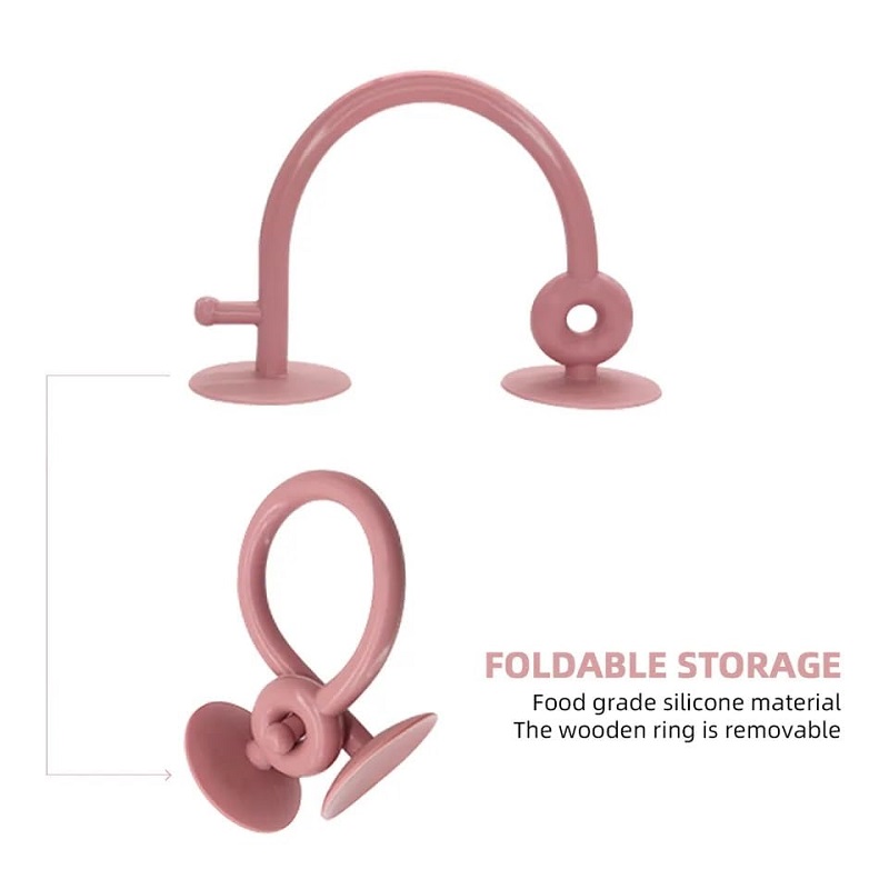 Bébé sensoriel dentition mâcher chaise haute jouets d'aspiration pour les tout-petits de 6 12 18 mois Montessori éducatif bébé bain jouet cadeaux