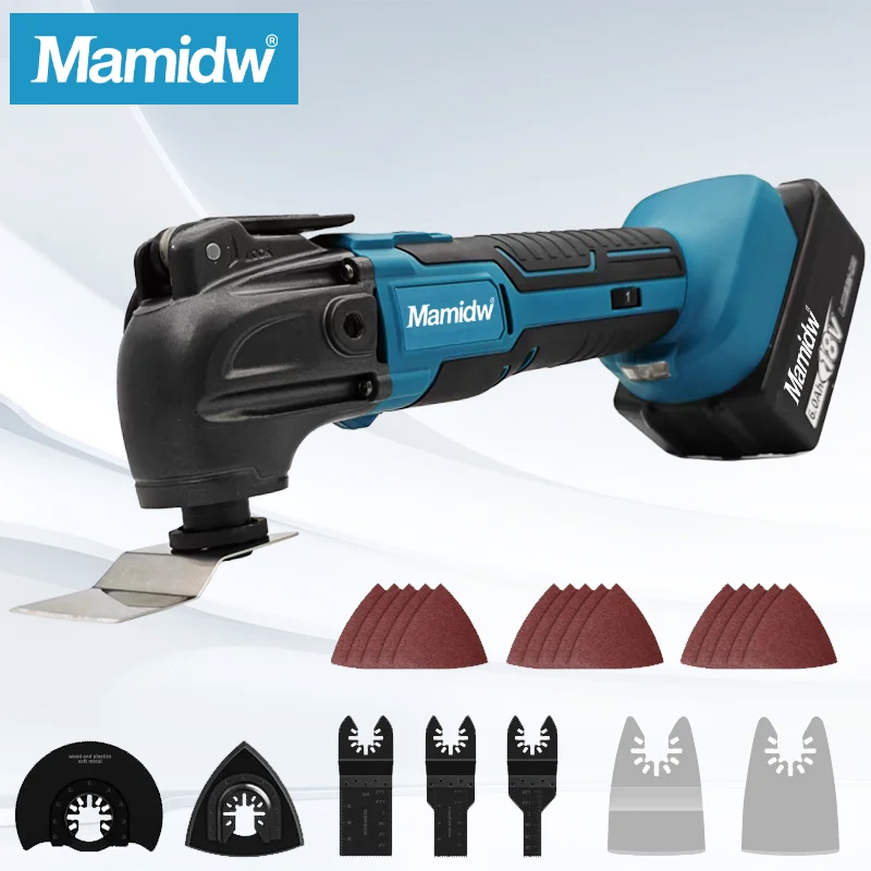 Mamidw Brushless Quick Release Oscillating Tool Multi Functional Tool Renovator Electric Trimmer For Makita 18v Battery PIN