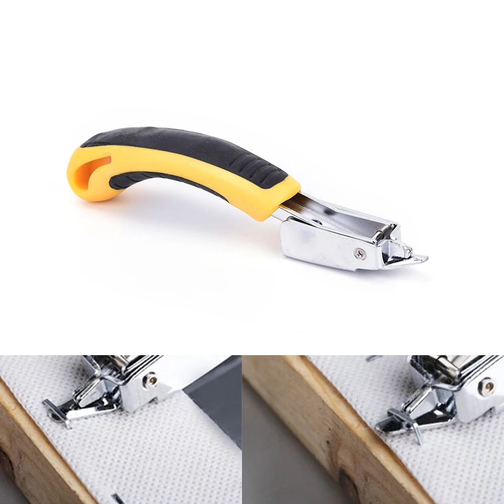 Multitool ที่เย็บกระดาษเฟอร์นิเจอร์ปืนเล็บสำหรับประตูไม้ชุดกรอบเบาะเครื่องมือถอดเครื่องมือเจาะ