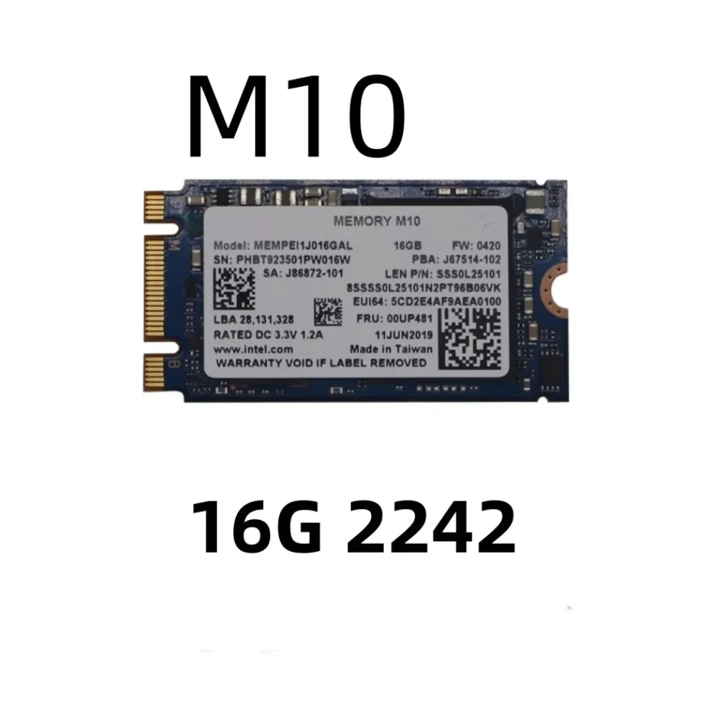 Original M10 16G M.2 NVME 2242 2280 Internal Solid State Drive SSD Fast Read/Write Compatible with Laptop M.2 SSD HDD for Opta