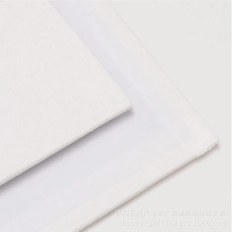 5pcs ผ้าใบสําหรับภาพวาดผ้าฝ้ายเปล่า,Primed สีขาว,เหมาะสําหรับ Gouache,สีน้ํา,อะคริลิค, ภาพวาดสีน้ํามัน,อุปกรณ์ศิลปะ,HB-03