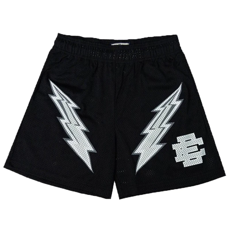 Ee eric emanuel praia board shorts treinamento de fitness esporte calças curtas mulheres verão ginásio jogging malha casual