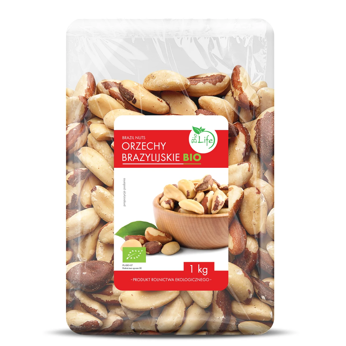 Orzechy brazylijskie BIOLIFE ekologiczne BIO 1 kg