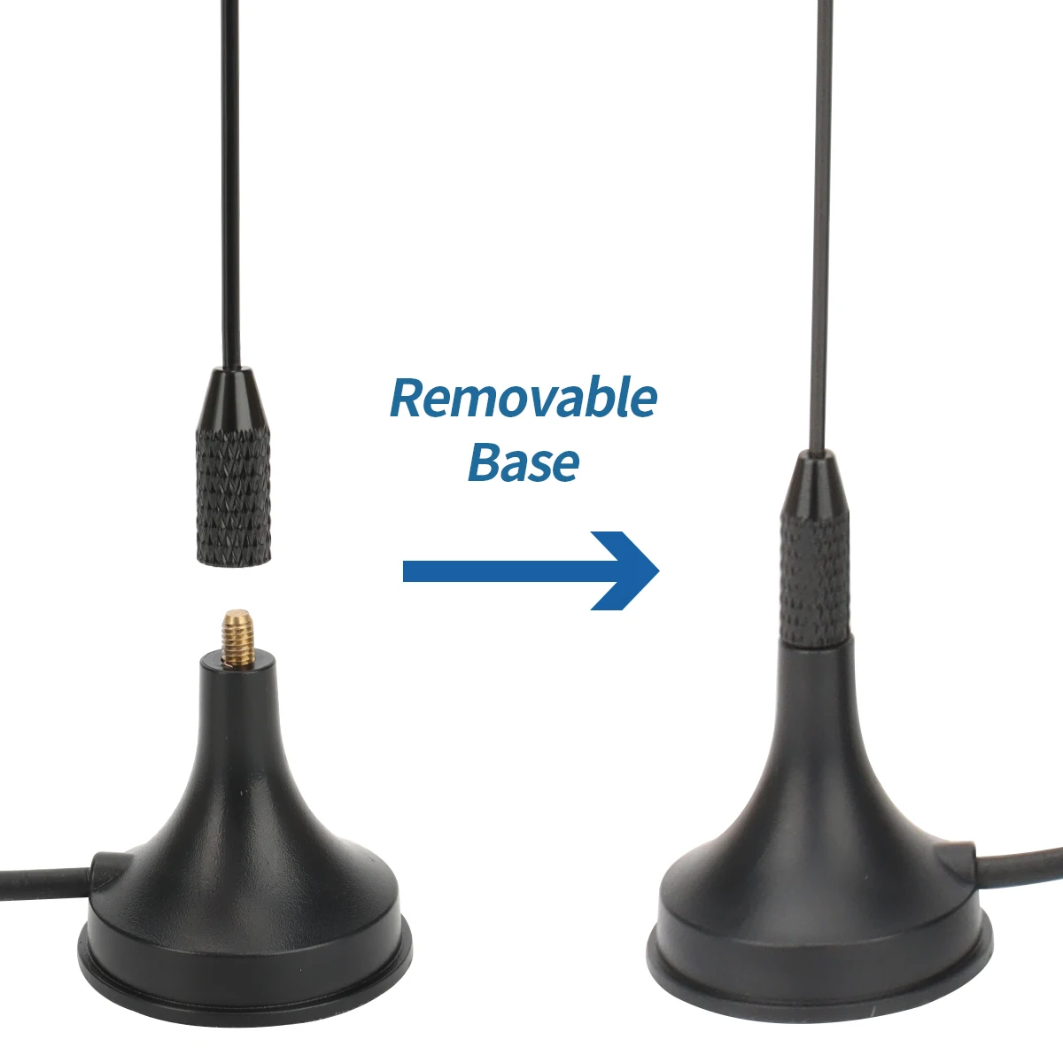 UT-106UV antena de carro magnética sma-fêmea antena de banda dupla para baofeng UV-5R BF-888S UV-21 pro v2 quansheng UV-K5 UV-K6 UV-K5 (8)