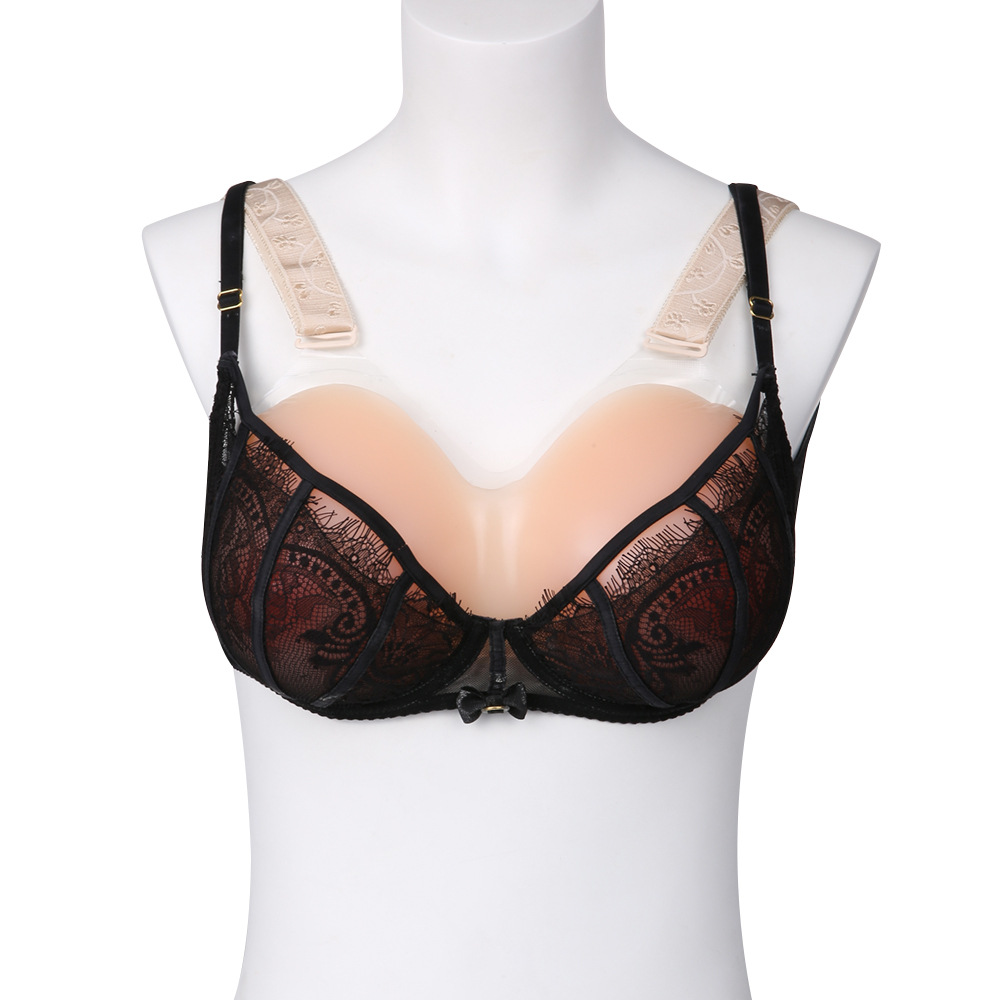 2025 Men and Women Use Upgraded Silicone Fake Breast Cloth Houlder StrapOne-piece Silicone Breast Prosthesis Fake Breast