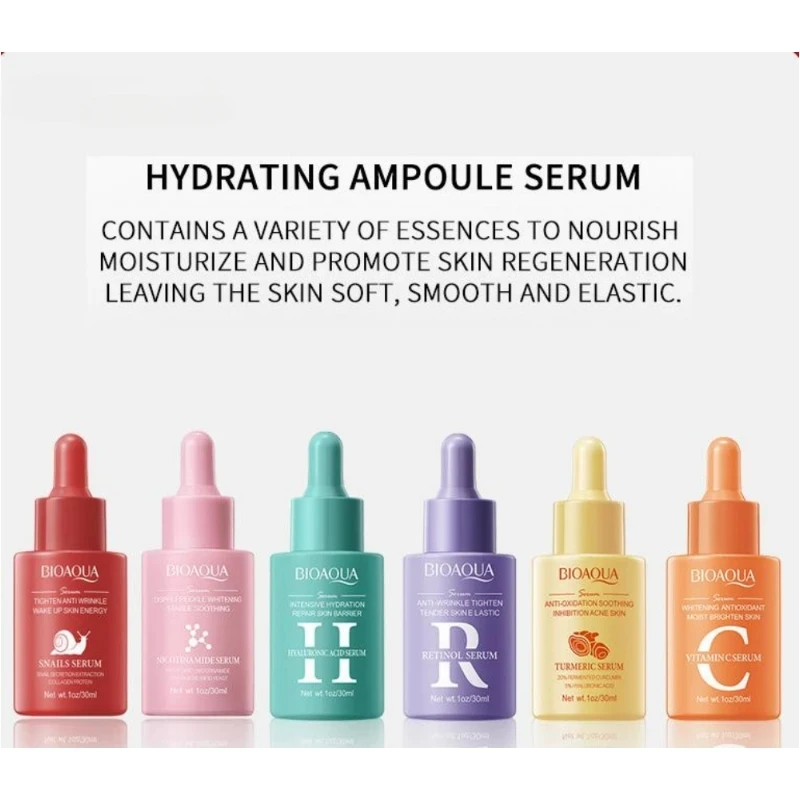 Novo retinol niacinamida ácido hialurônico hidratante rosto soro essência vitamina c hidratante encolher poros nutritivo cuidados com a pele
