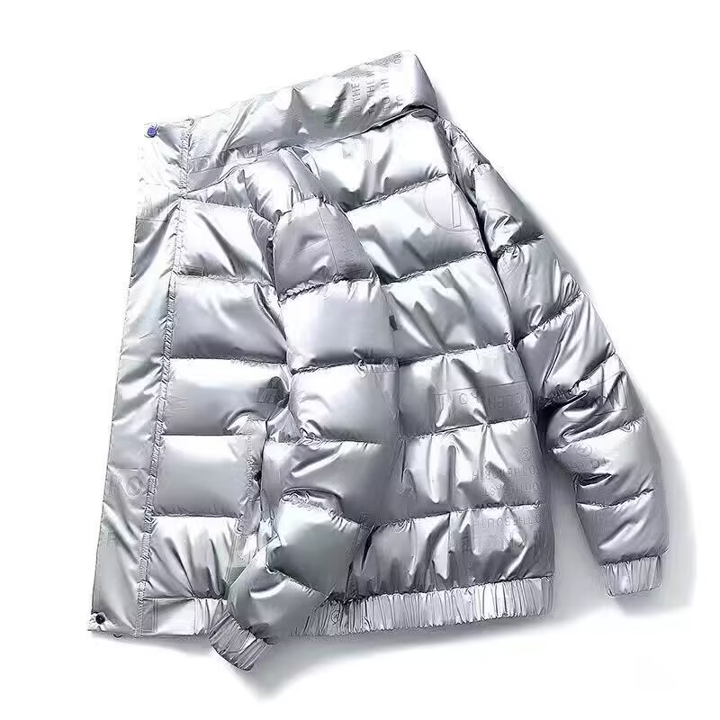 Chaqueta de invierno para hombre, Parkas gruesas, abrigo cálido con cuello levantado, ropa nueva a la moda, abrigo de invierno de algodón impermeable