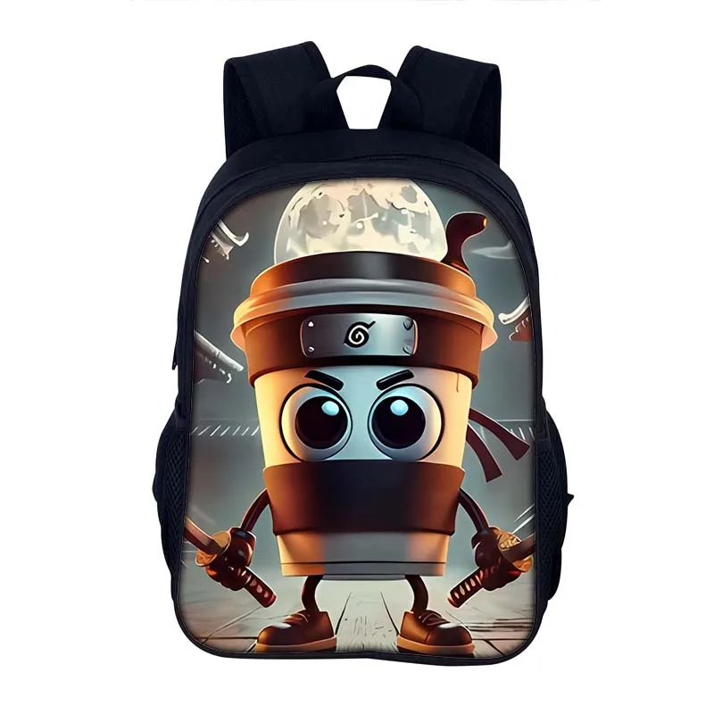 Tung Tung Tung Sahur 16inch School Bag Backpack Elementary School Students Kindergarten Backpack Kids Waterproof Knapsack