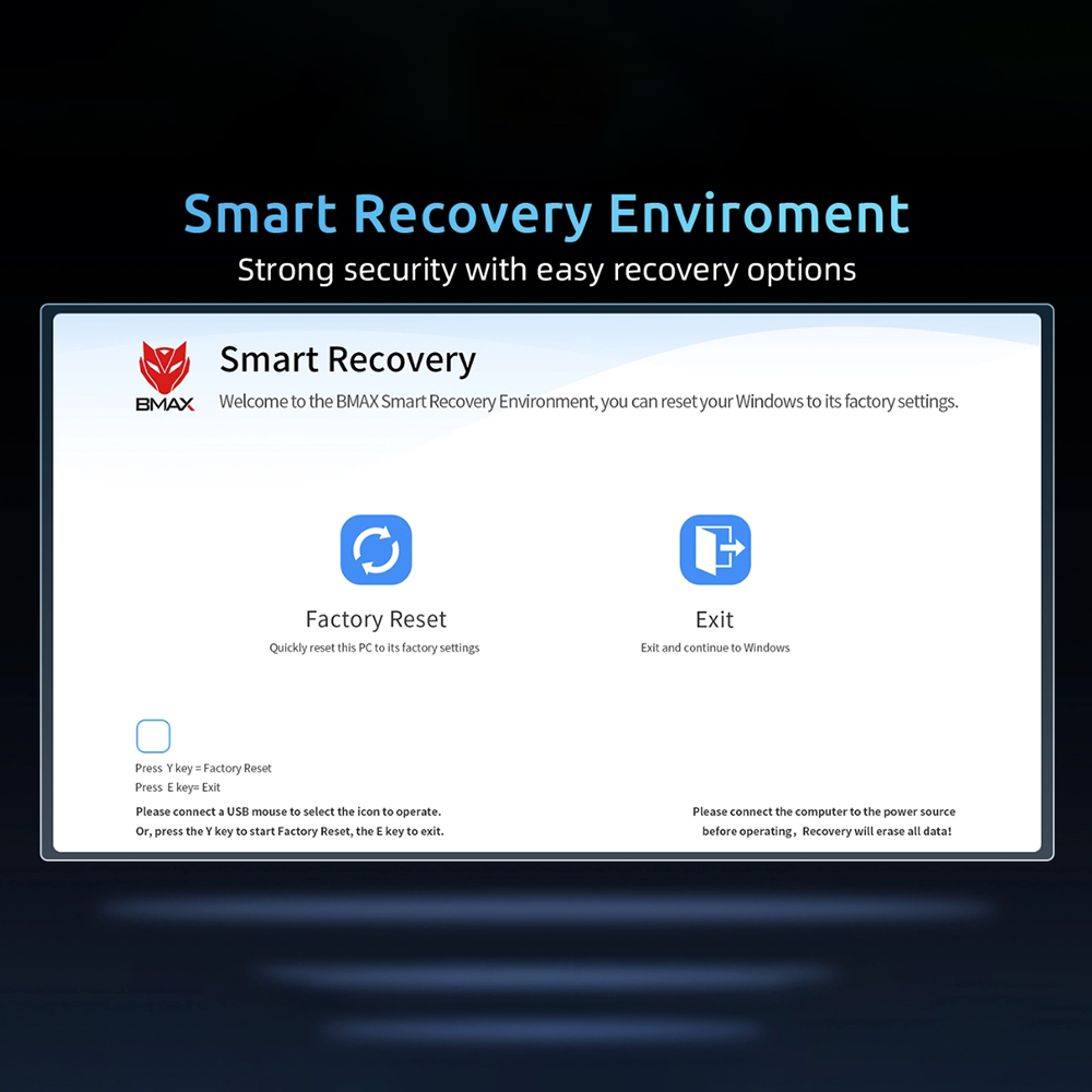 Bmax mini pc b4 turbo intel®13. Generation n150 16GB DDR4 512GB 1TB m.2 SSD Windows 11 Dualband-WLAN-Desktop-Computer für die Arbeit
