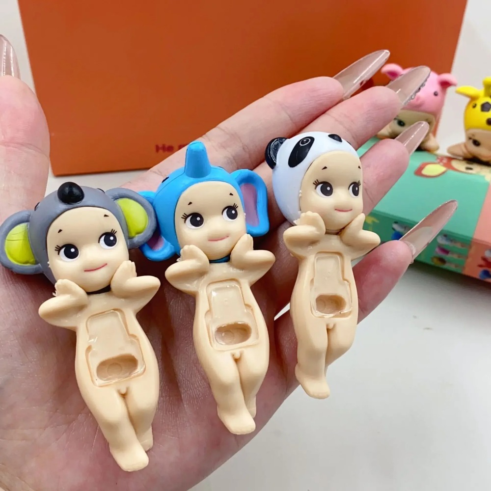 Angel Blind Box Harvest Series Fruit And Vegetable 1-12PCS Anime Figures Ornaments Dolls Fans Children Christmas Gift