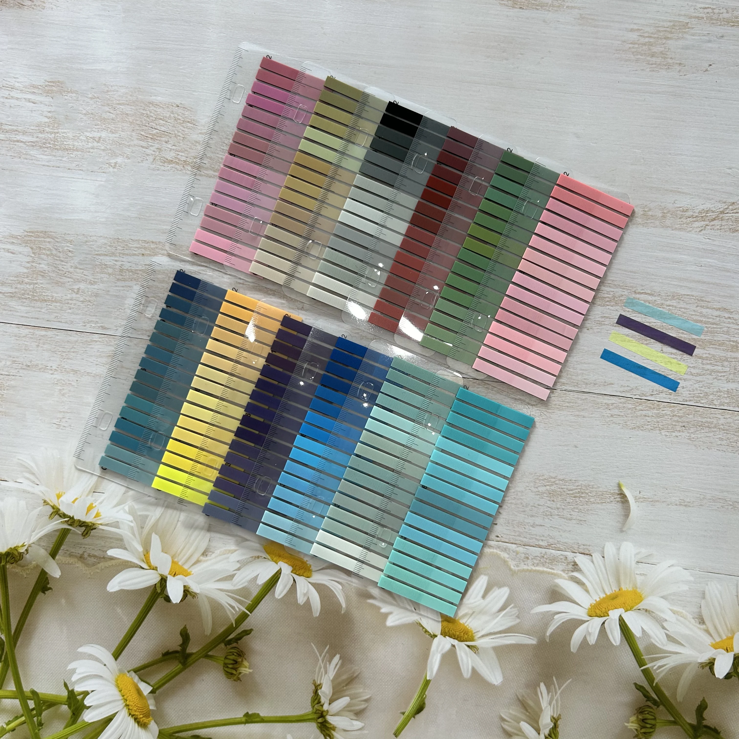 2400 Sheets Stationery Bookmark Planner Stickers Self Adhesive Loose-leaf Memo Pad Page Markers Paper Flags Tabs Stickers Index