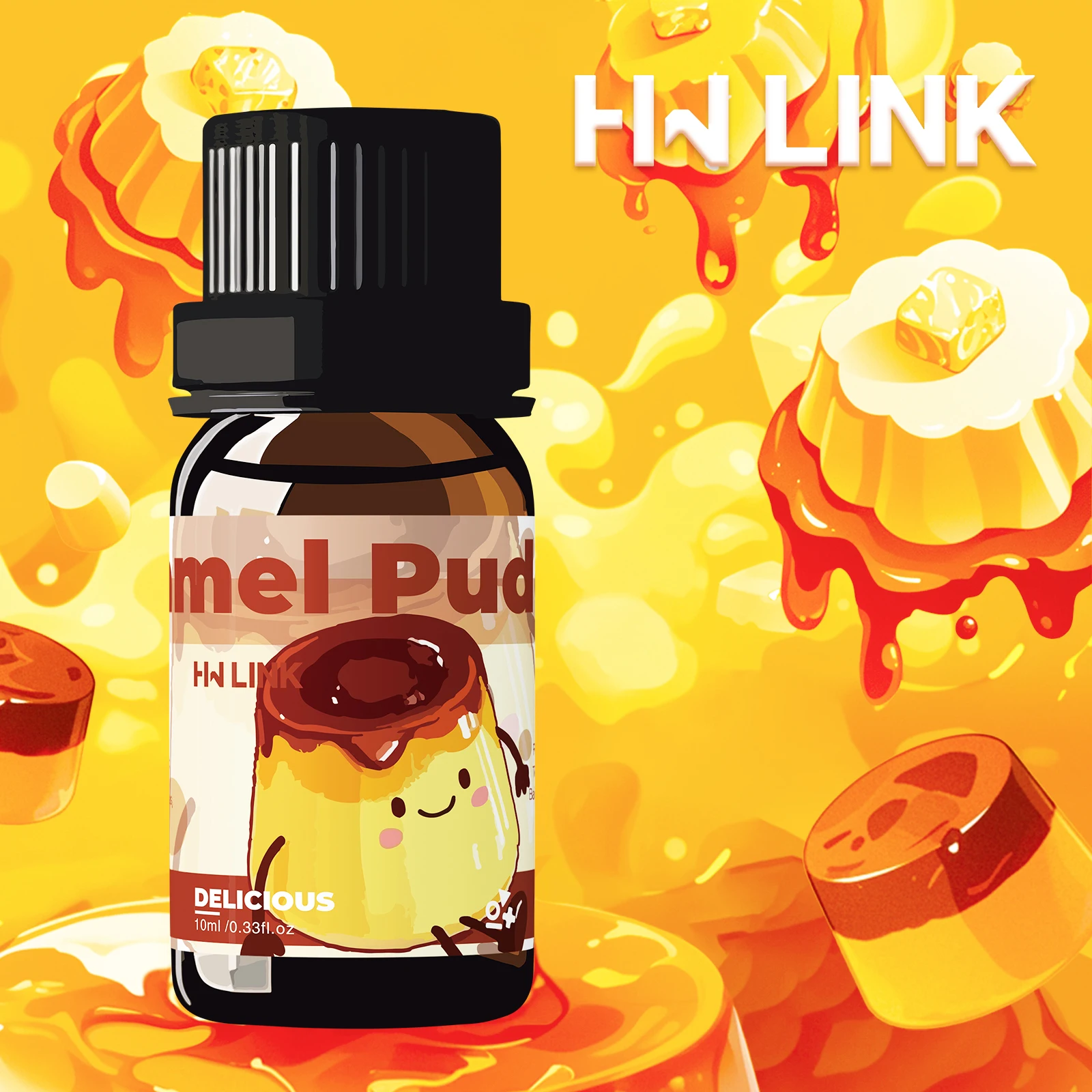 Caramel Pudding Parfun Essential Oils Skin Care Massage Body Oil Perfume Women For Candle, Soap Making, Aromatherapy, Diffusers