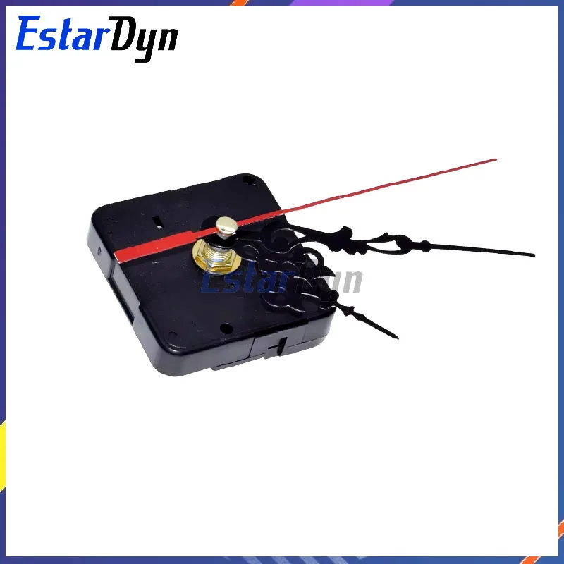 Estardyn HQ3268 Professional And Practical Quartz Wall Clock Movement Mechanism DIY Repair Tool Parts Kit with Red Hands