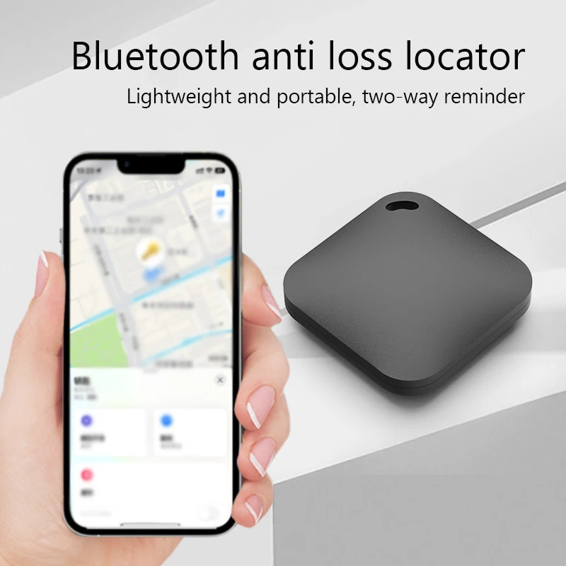 Mini Lokalizator Bluetooth GPS Kompatybilny z Apple Find My, Inteligentny Tag Lokalizacyjny do Kluczy, Dzieci, Zwierząt, Samochodów, Lokalizator Utrat, System IOS