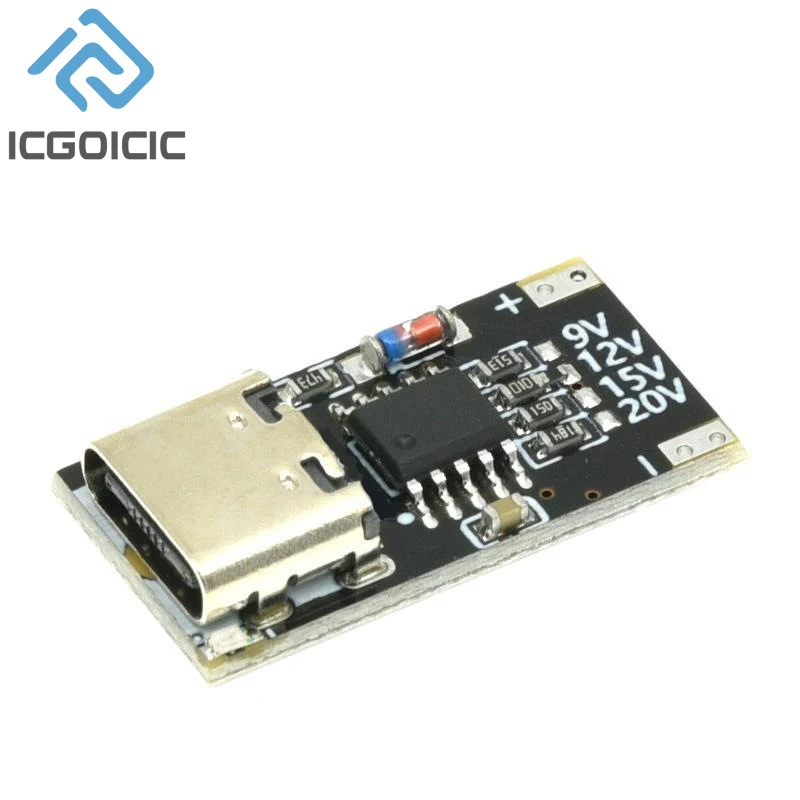 1-20PCS PD/QC/AFC Typ-C Decoy Board USB Boost Modul PPS/QC4 FCP AFC Typ-C Trigger Polling Detektor Power Schnelle Lade