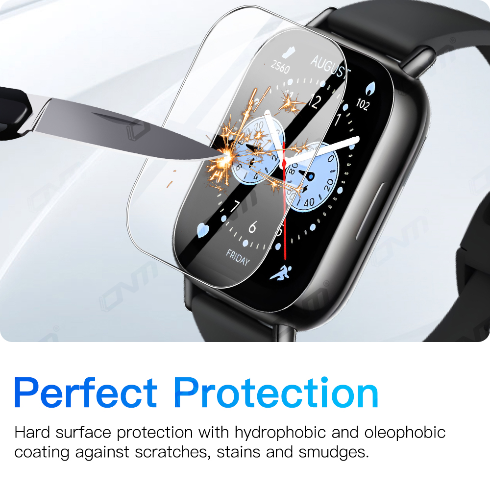 Xiaomi Redmi Watch用のプレミアム強化ガラス,9時間のクリアHDスクリーンプロテクターフィルム,スマートウォッチアクセサリー,5 lite,アクティブ