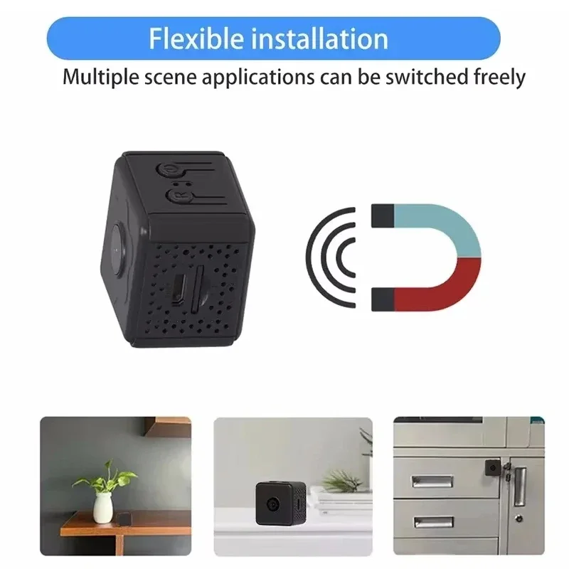 Xiaomi 1080P Wireless Camera Wifi Remote Monitor Camera Mini Home Ip Camera Motion Detection Recorder Super-long Battery Life
