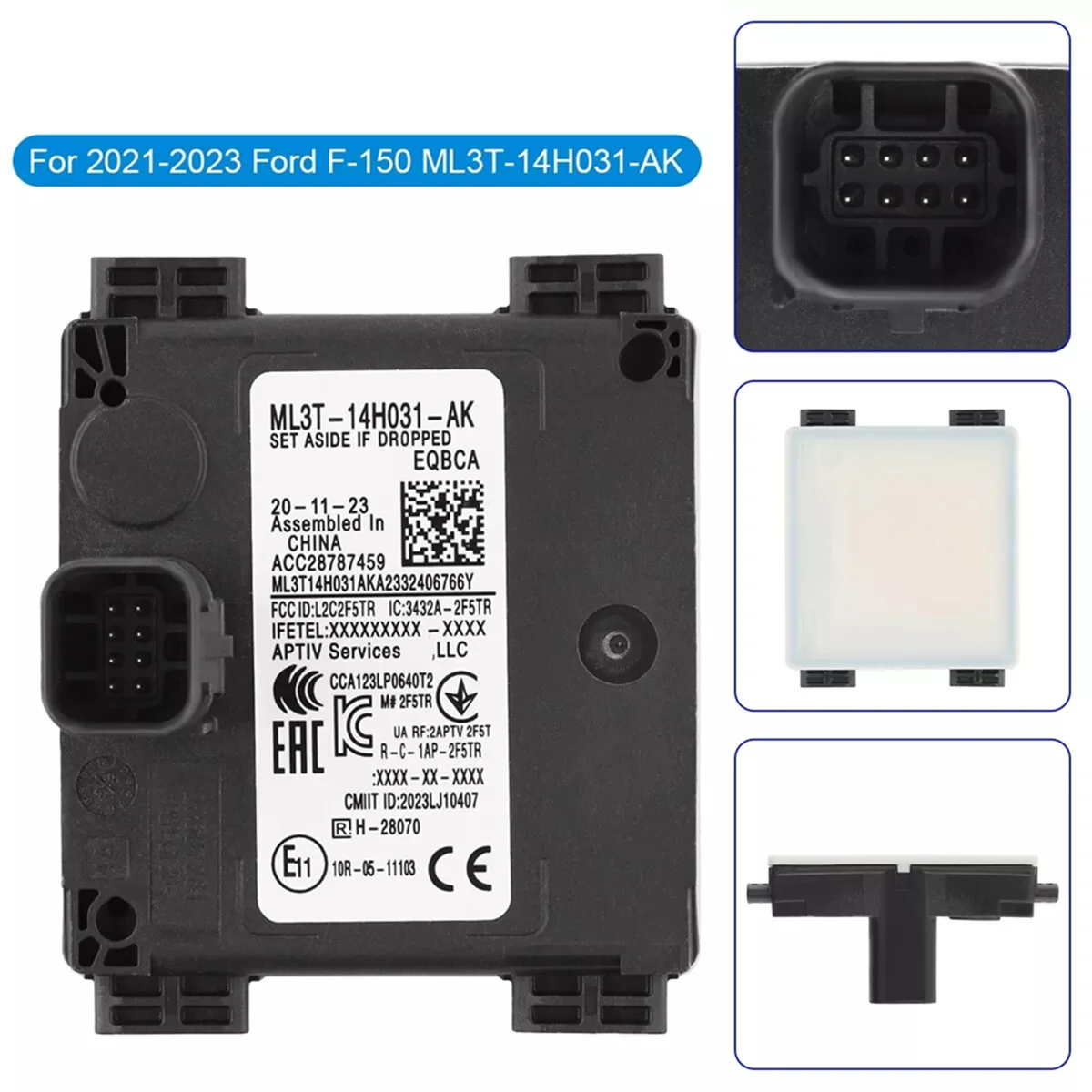 ML3T-14H031-AJ Blind Spot Sensor Monitor für Ford Mustang Mach-E 2021-2023 ML3T14H031AJ Auto Blind Spot Sensor Modul