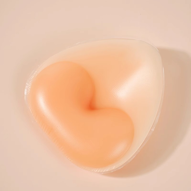 Almofada de peito de silicone inserção invisível engrossado maiô almofada de peito à prova dwaterproof água biquíni roupa interior grande transparente ampliar realçador
