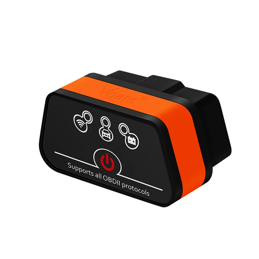 Icar2 OBD2 Scanner Vgate Icar Pro V2.3 Wifi/Bluetooth Voor IOS/Android Auto Obd Code Reader Diagnose tool Gratis Verzending Pk ELM327