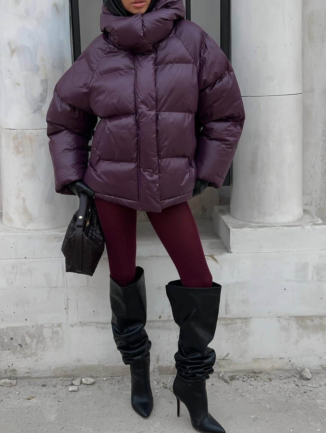 Chique inverno com capuz acolchoado jaqueta único breasted puffer manga cheia acolchoado casacos de algodão senhora quente curto comute streetwears