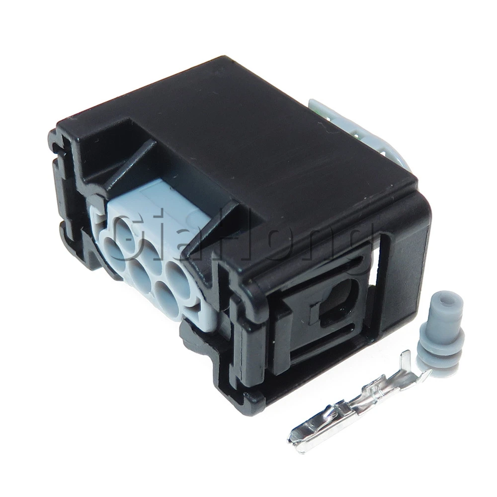 1 Set 6 Way Throttle Sensor Connector AC Assembly Car Plastic Housing Socket For Benz BMW 1-967616-1 2-967616-1 7M0973119