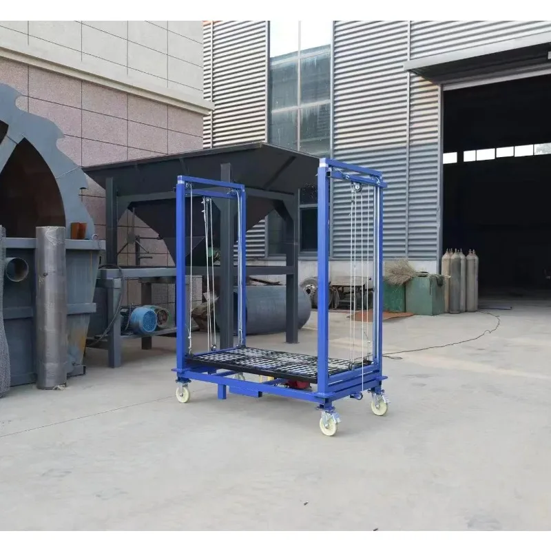 Electric scaffolding Load bearing 500 800 1000KG Cheap steel Metal frame Remote control Mobile Lifting platform Hydraulic