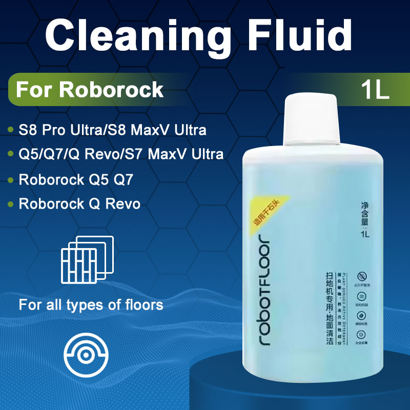 Floor Cleaning Solution For Roborock Q7 Q5 Q Revo S8 Pro Ultra S8 MaxV Ultra S7 MaxV Ultra S8 PLUS S8+ Vacuum Cleaner Parts