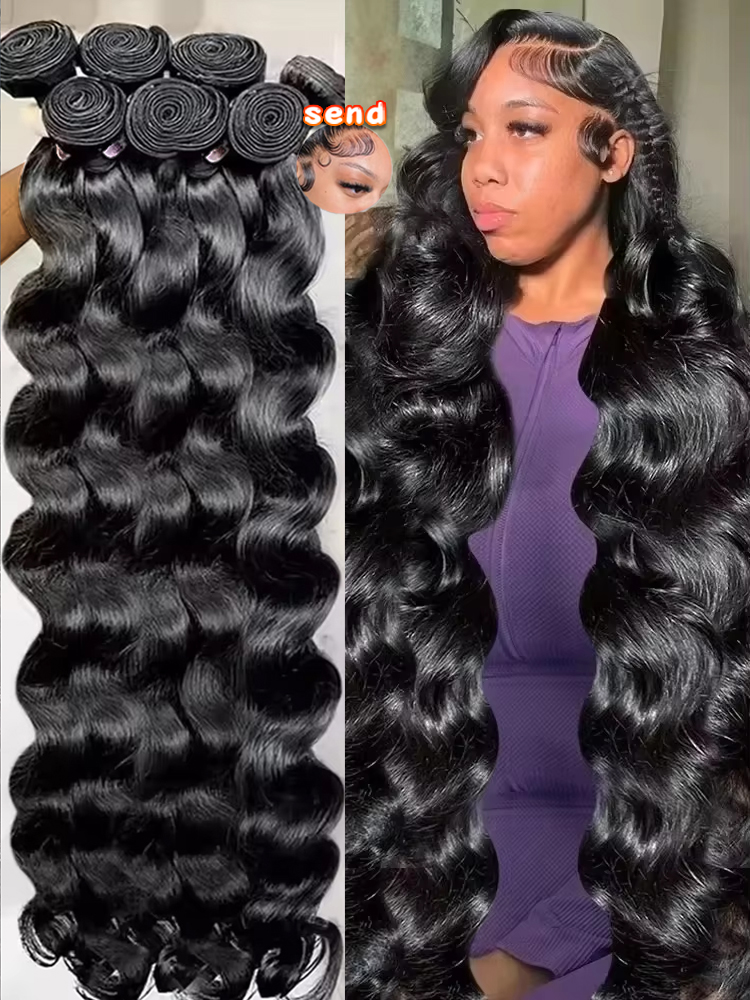 40 48 Inch 16A Body Wave Bundels Remy Hair Extensions 3/4/5 Bundel Losse Golf 100% Braziliaanse Ruwe Menselijk Haar Bundels Snelle Verzending