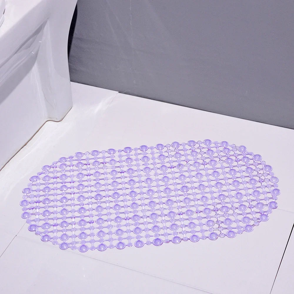 PVC Anti-skid Bath Mats Soft  Shower Mat Massage Mat with Suction Cup Non-slip Bathtu Bath Mat Bathroom Accessories Hot