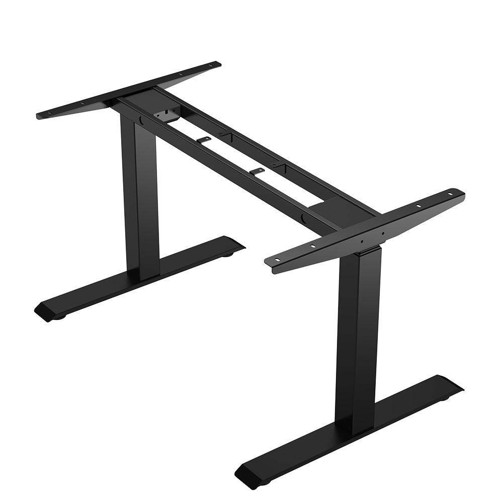Acgam JSZ-3 In Hoogte Verstelbaar Staand Bureauframe Met 2 Sterke Motoren, Tafelframe Met 3 Niveaus, In Hoogte Verstelbaar 62-127Cm