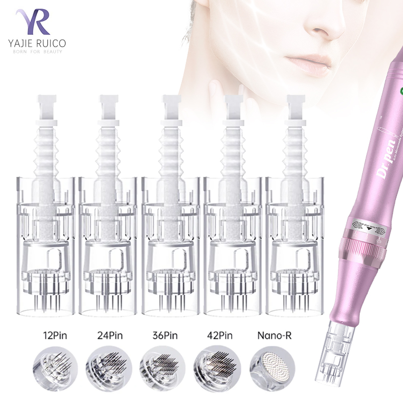 10/30/50PCS Dr Pen N2/M5/M7Nadel 12/36/42 Bajonett Patrone haut Tattoo Nano Nadel Einweg Sterile Gesundheit Verpackung Nadel