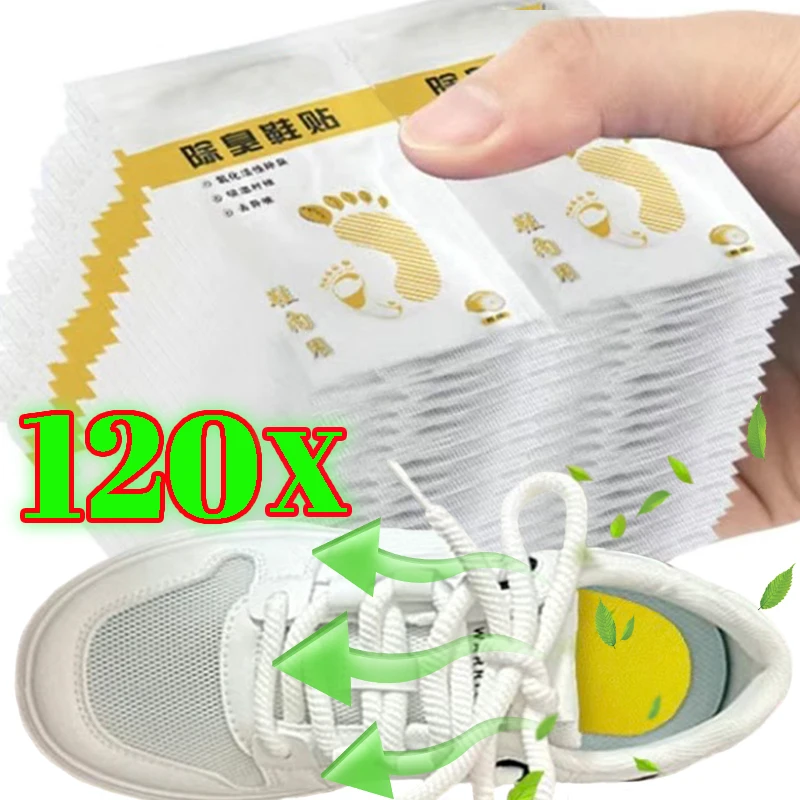 12–120 Stück Schuhe Deodorant schweißabsorbierende Aufkleber Deodorant Fußgeruch Deodorant Sneaker Geruch frische Einlegesohle Sterilisation Aufkleber