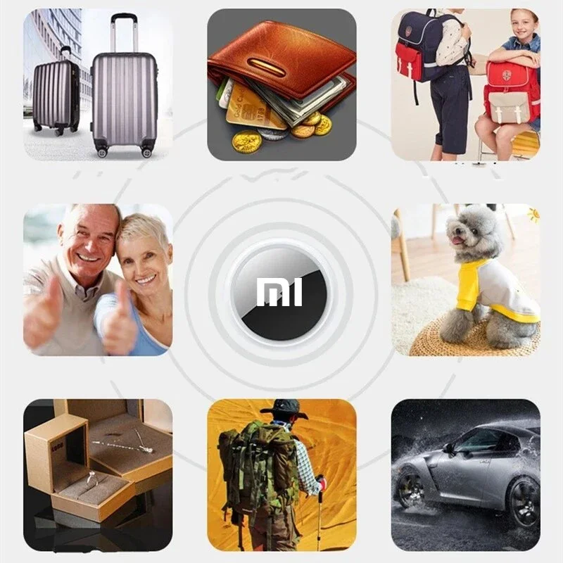 Xiaomi Smart Finder Bluetooth 4,0 billetera para mascotas para niños rastreador de ubicación GPS dispositivo antipérdida Mini localizador de seguimiento portátil