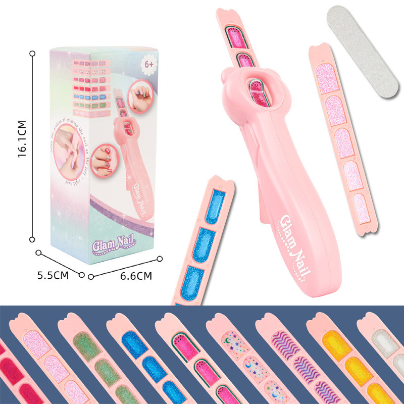 プリンセスネイルアートステッカーセット,女の子,ネイルマシン,DIY,装飾,おもちゃ,子供