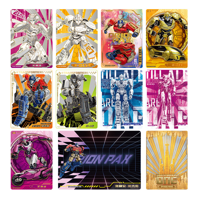 KAYOU Transformers One การ์ด Optimus Prime อะนิเมะอุปกรณ์ต่อพ่วงการ์ด Limited Edition การ์ดเด็กของขวัญวันเกิดเทศกาล