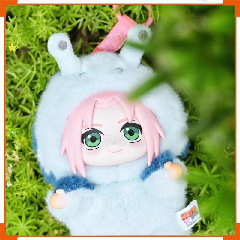 Аутентичная плюшевая фигурка EAKI Naruto Shippuden, милый подарок для вечеринки для женщин, коллекционная фигурка, издание слепая коробка