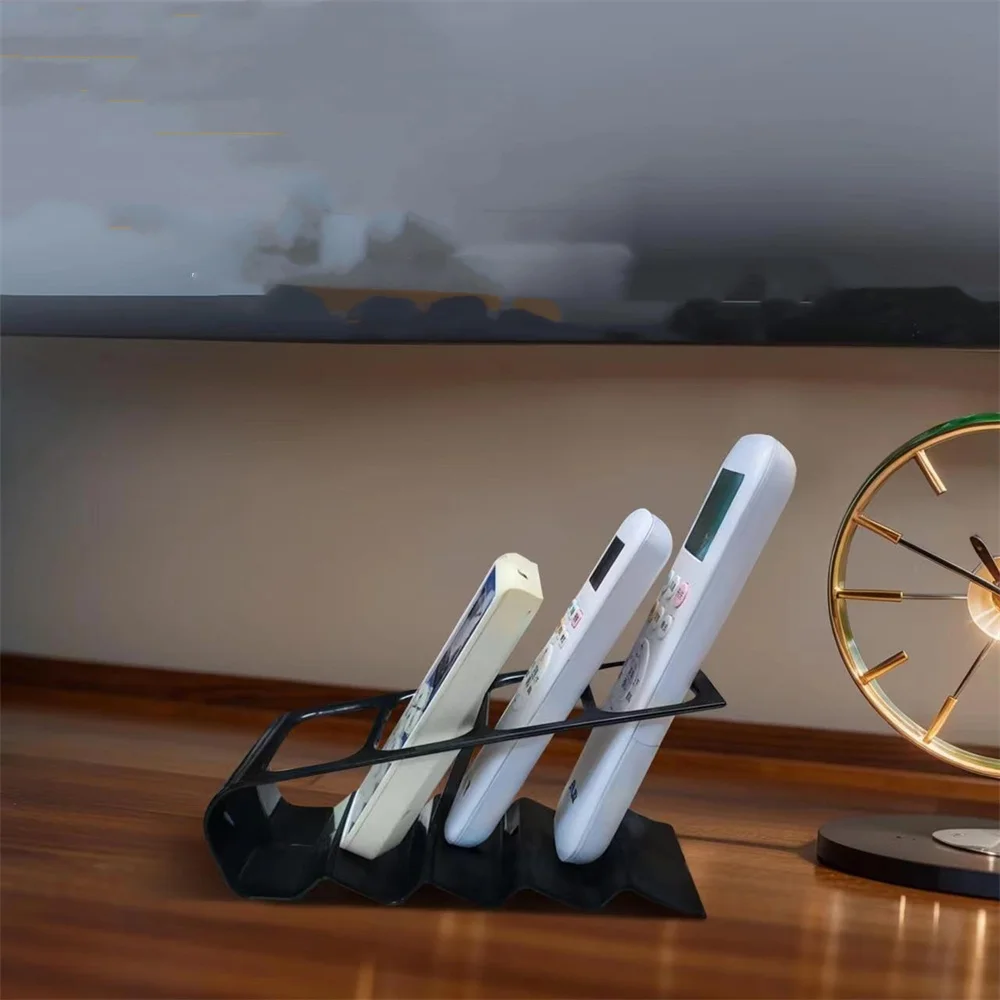 4-Grid Storage Rack Tv Air Conditioning Remote Control Stand Holder