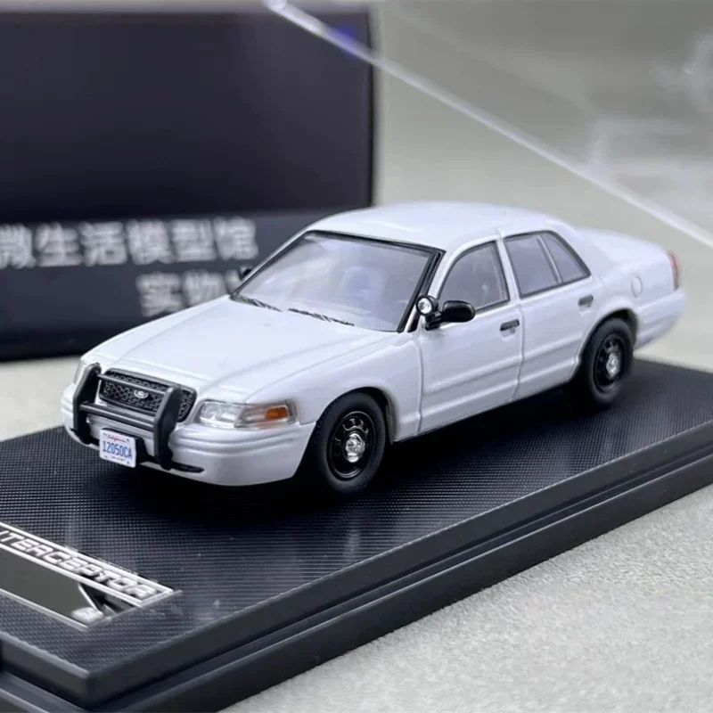 B-M Rollin 1:64 Ford Crown Victoria Interceptor Emergency Vehicle Alloy Model